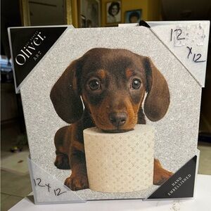 Oliver Art Dachshund luxury Canvas